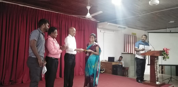 Giving incentives to officials who contributed to the Sri Lanka Social Security Pension System / Homagama